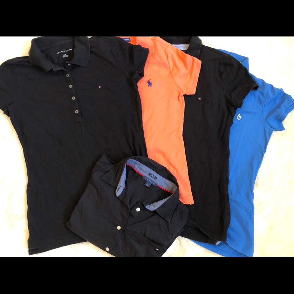 TOMMY, ABERCROMBIE & RL POLOS & BUTTON DOWN